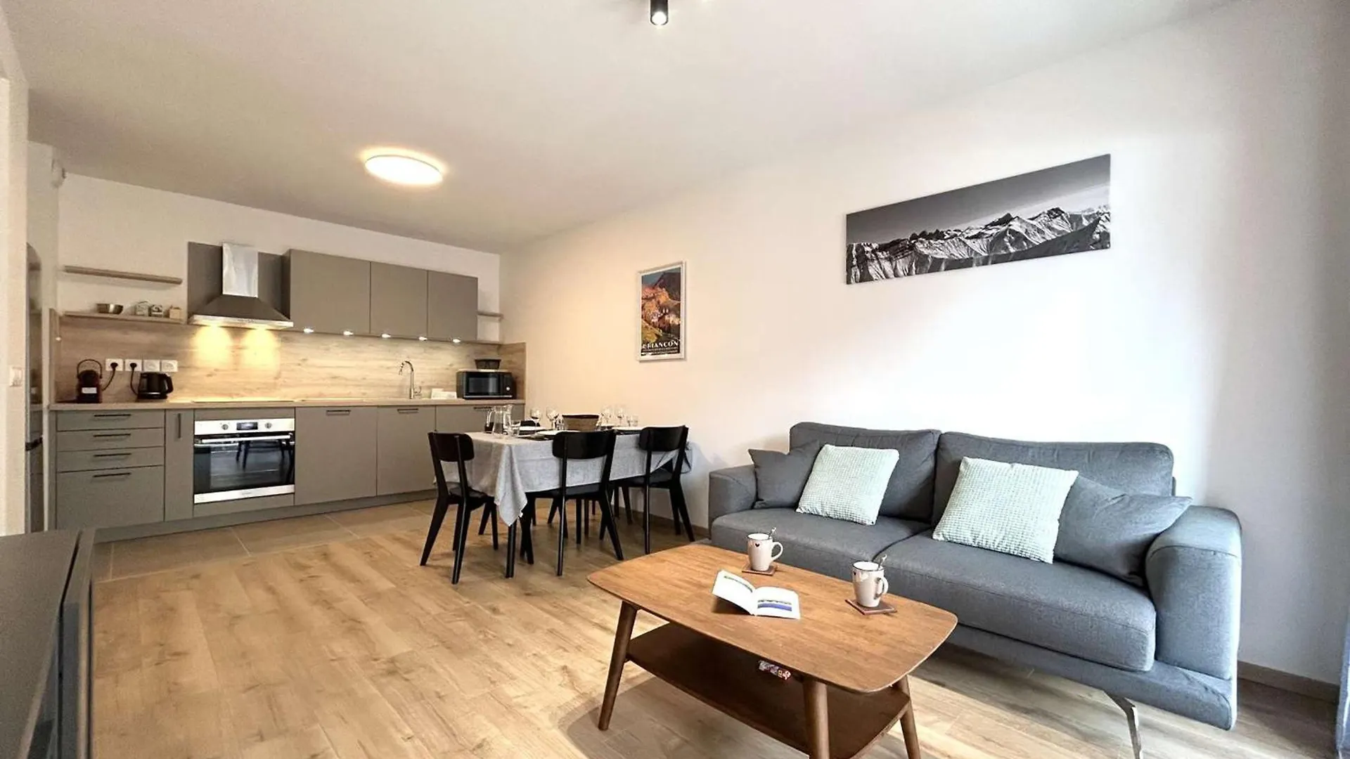 Appartement 3 Pieces, 2 Chambres, Balcon, Vue Briancon, Wifi Gratuit - Fr-1-330C-150
